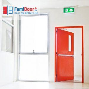CỬA THÉP CHỐNG CHÁY THOÁT HIỂM