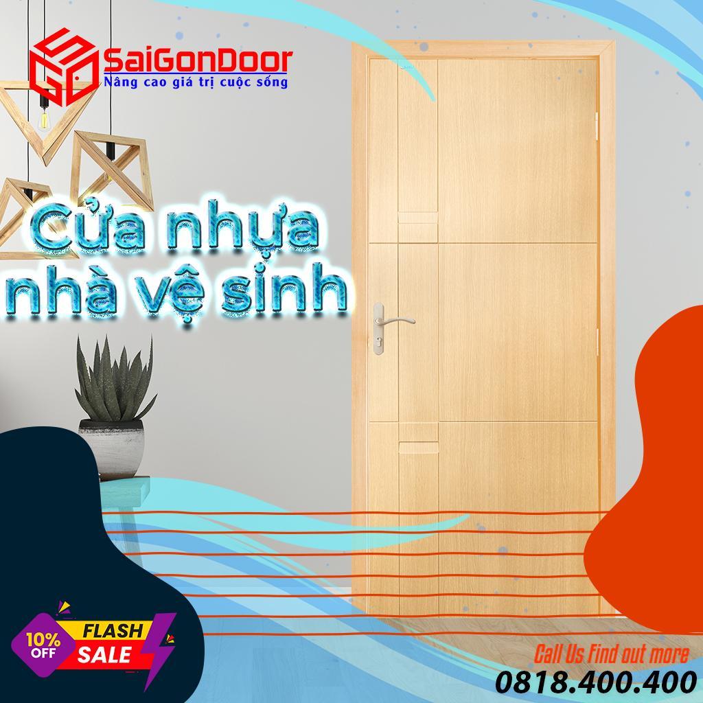 Cửa nhựa nhà vệ sinh - cửa nhựa ABS Hàn Quốc