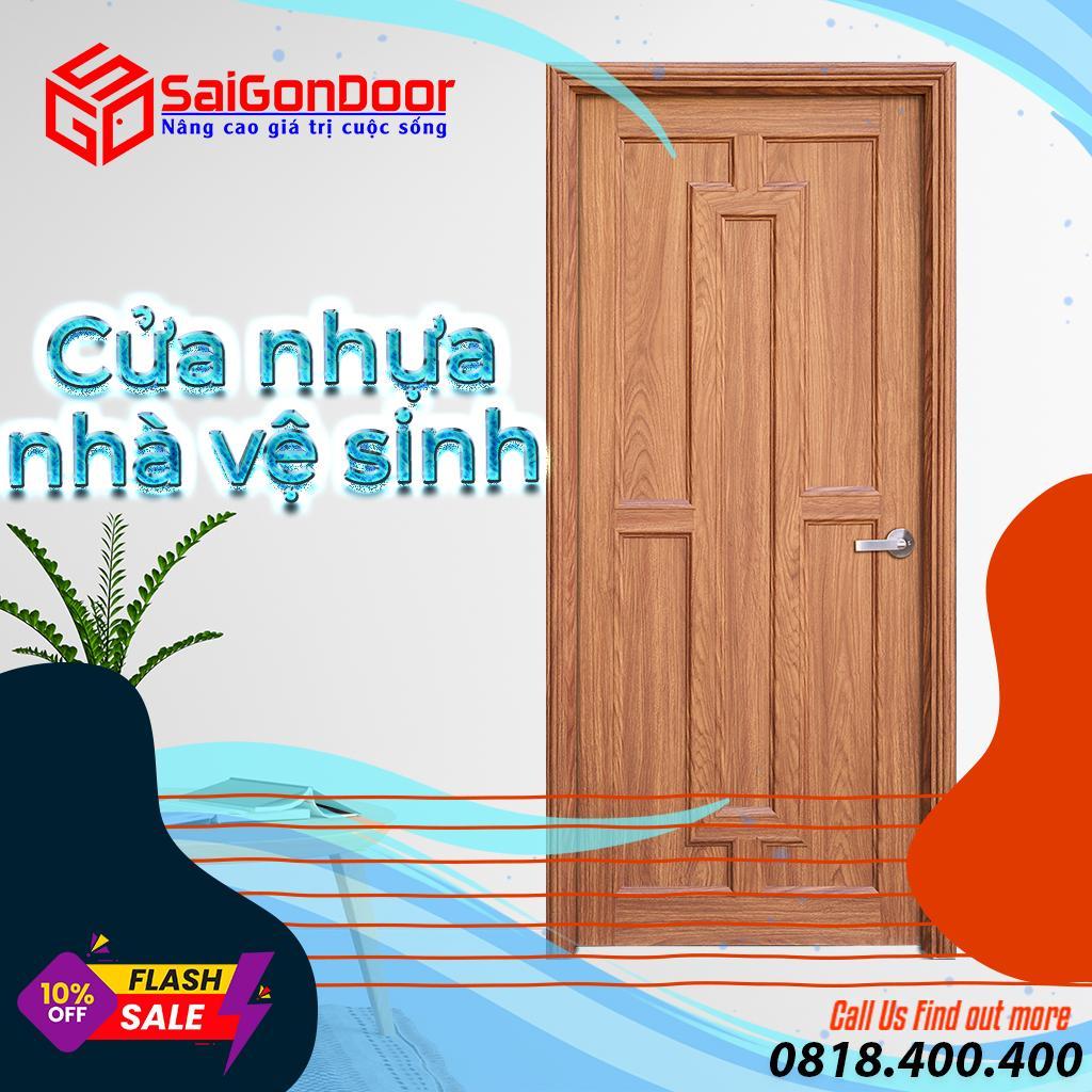 Cửa nhựa nhà vệ sinh - cửa nhựa Đài Loan