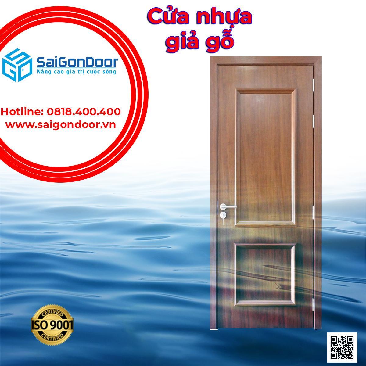 Cửa cho khả năng chống nước tuyệt đối và không bị mối mọt hay nấm mốc