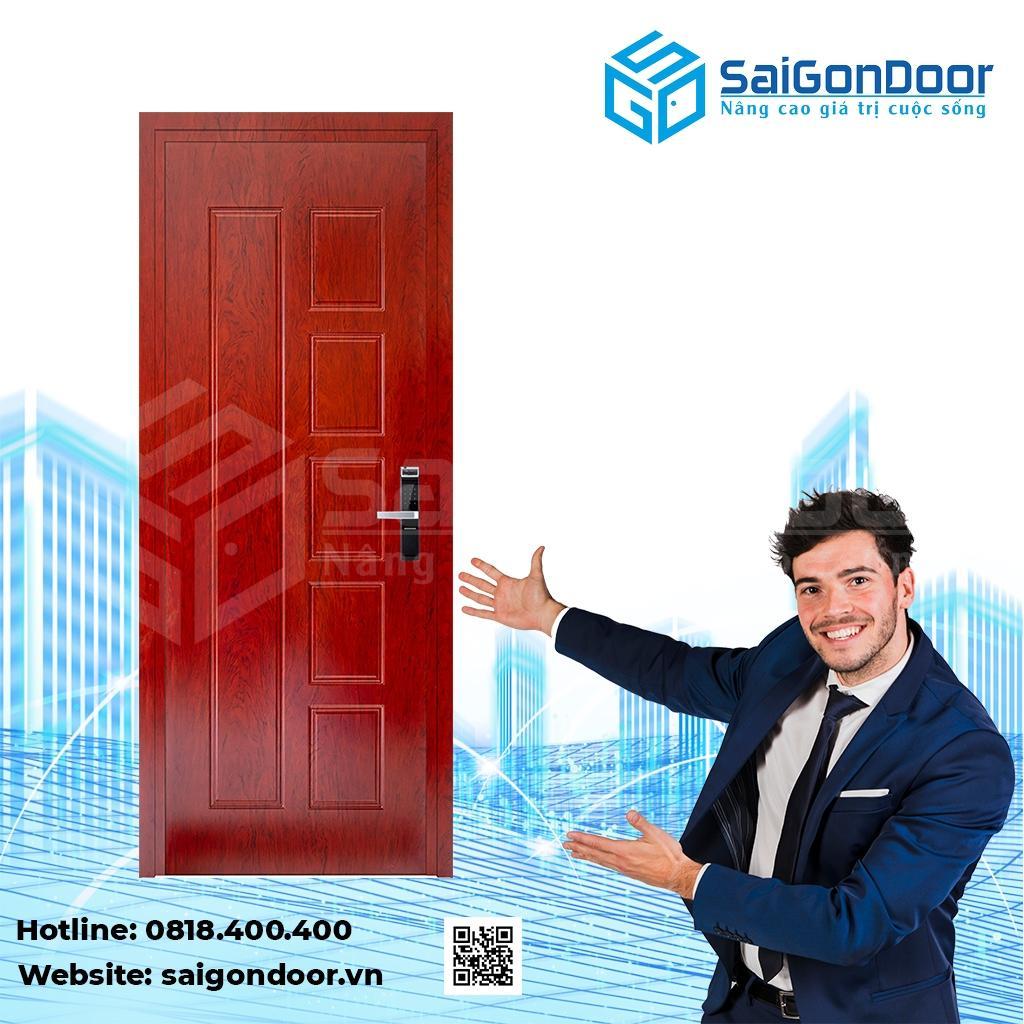 Cửa nhựa Composite dùng làm cửa phòng tắm