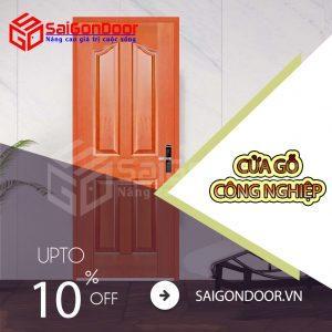 Cửa gỗ công nghiệp SaiGonDoor giá chỉ từ 2.350.000 VNĐ