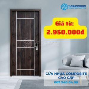 BÁO GIÁ CỬA NHỰA GỖ COMPOSITE RẺ NHẤT [8/2022]