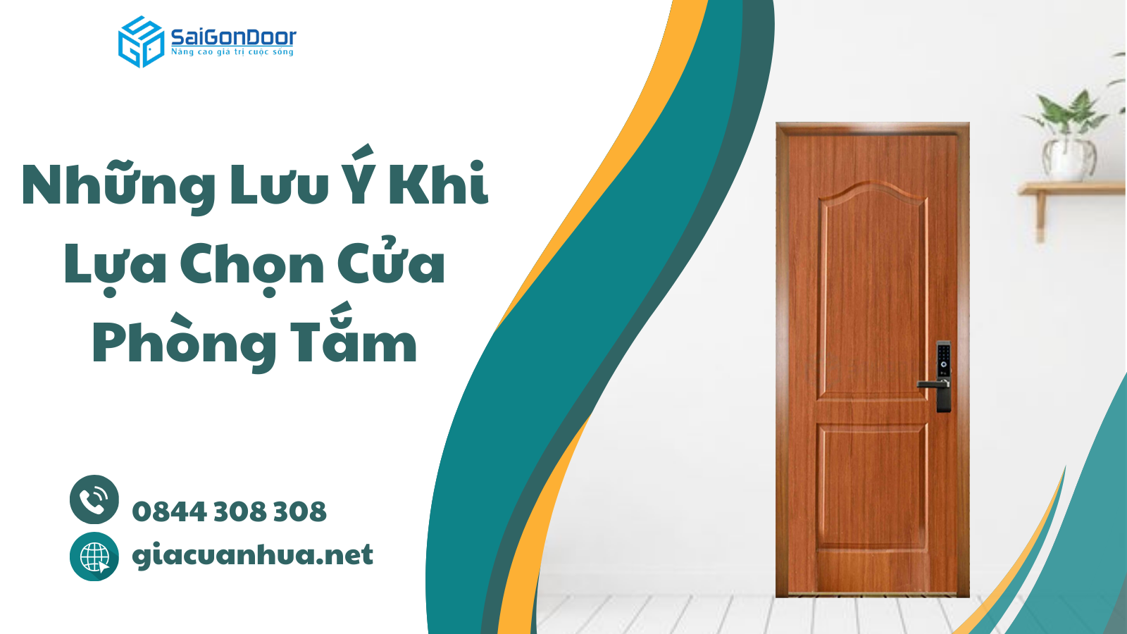 Những Lưu Ý Khi Lựa Chọn Cửa Phòng Tắm