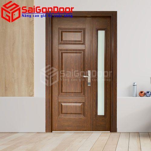 Cửa Thép Vân Gỗ SGD-KM.TVG-2CL-7