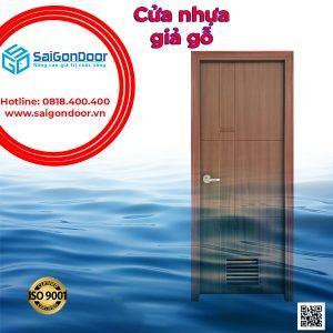 Cách mua cửa nhựa giả gỗ tốt nhất 2022