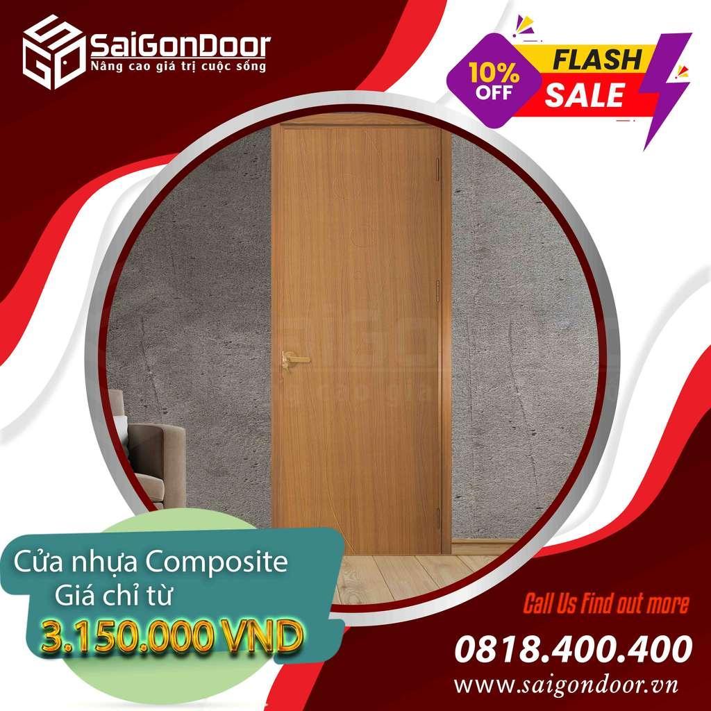 Cửa không bị mối mọt hay cong vênh như cửa gỗ