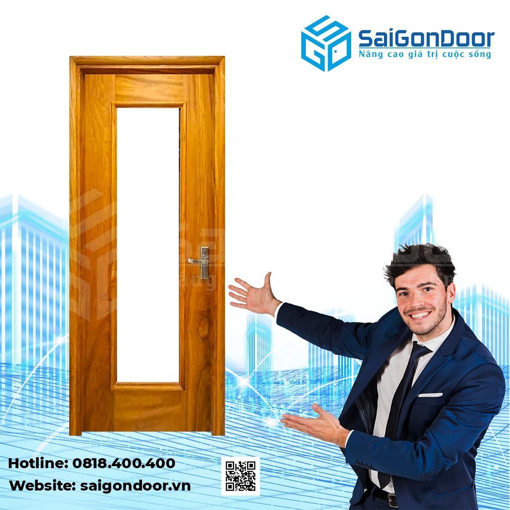 Cửa gỗ công nghiệp tại SaiGonDoor