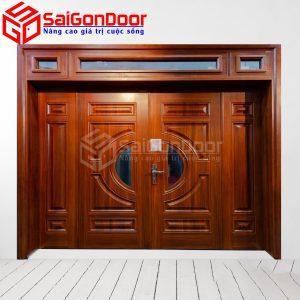 Cửa Thép Vân Gỗ SGD-KM.TVG-4C.23