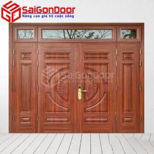 Cửa Thép Vân Gỗ KG-1.11