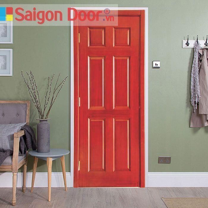 Cửa Gỗ HDF veneer 6A – Căm Xe 18 Cửa Gỗ HDF veneer 6A – Căm Xe chất lượng tốt LH 0826.901.901