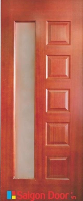 Cửa gỗ HDF veneer 6GL – Căm Xe 16 Cửa gỗ HDF veneer 6GL – Căm Xe cao cấp LH 0933.707707