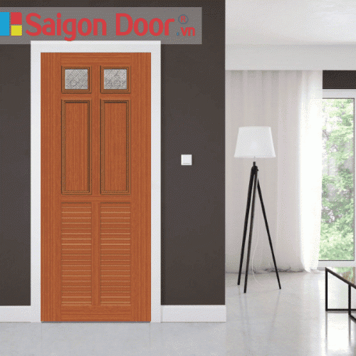 CỬA NHỰA CAO CẤP ĐÀI LOAN YB-46 8 Cửa nhựa giả gỗ MB-46 chính hãng giá tốt LH 0826.901901
