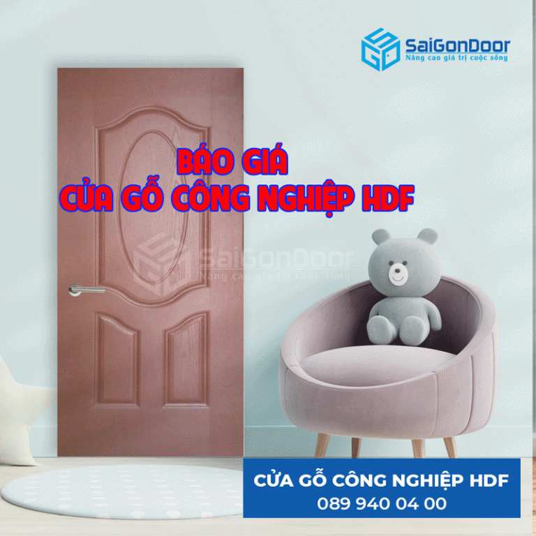 Báo giá cửa gỗ công nghiệp HDF Báo giá cửa gỗ công nghiệp HDF