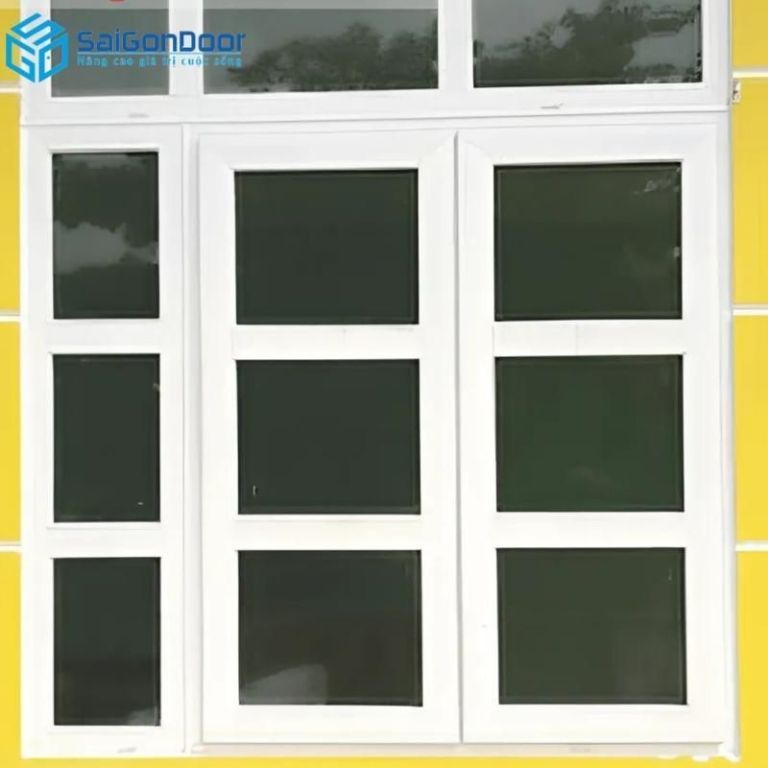 Bảng Báo Giá Cửa Nhựa Lõi Thép uPVC Tận Xưởng Mới Nhất 2025 27 Cửa thiết kế 3 cánh rộng rãi