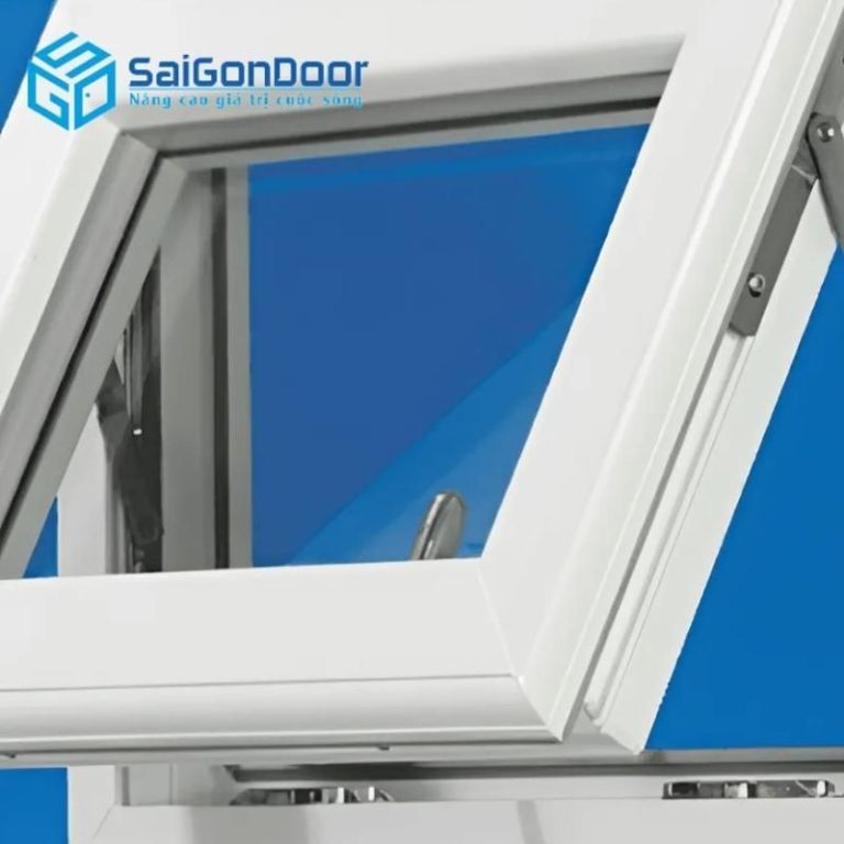 Bảng Báo Giá Cửa Nhựa Lõi Thép uPVC Tận Xưởng Mới Nhất 2025 21 Cửa thiết kế kết hơp với ô kính