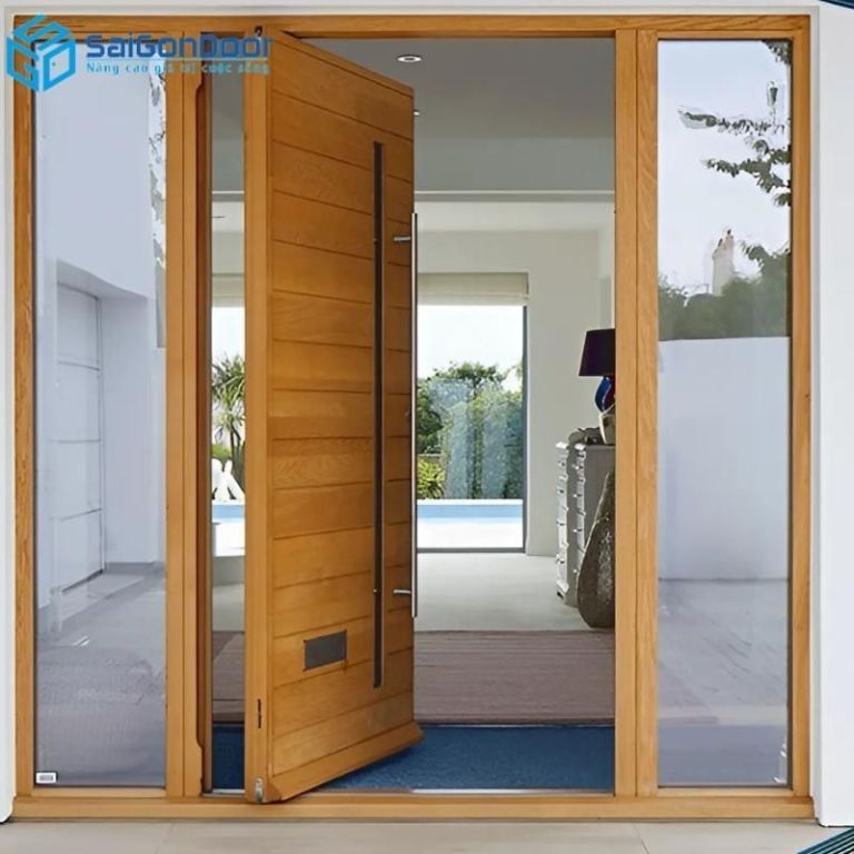 Bảng Báo Giá Cửa Nhựa Lõi Thép uPVC Tận Xưởng Mới Nhất 2025 22 Cửa thiết kế với họa tiết độc đáo