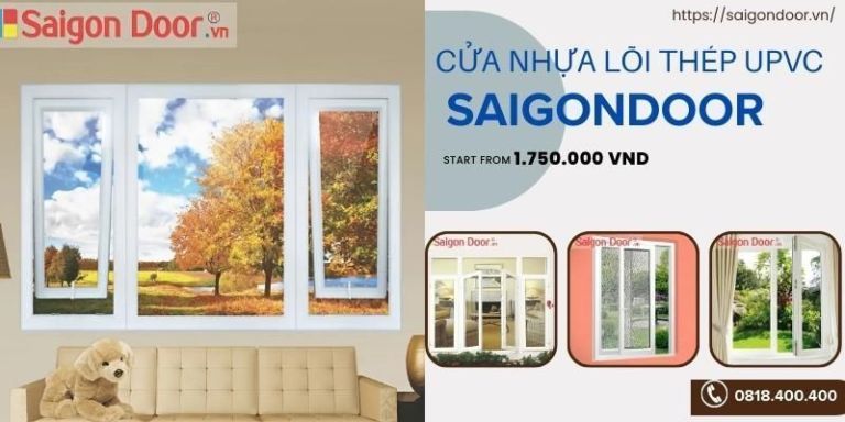 Bảng Báo Giá Cửa Nhựa Lõi Thép uPVC Tận Xưởng Mới Nhất 2025 17 Tìm hiểu về cửa nhựa lõi thép uPVC là gì?