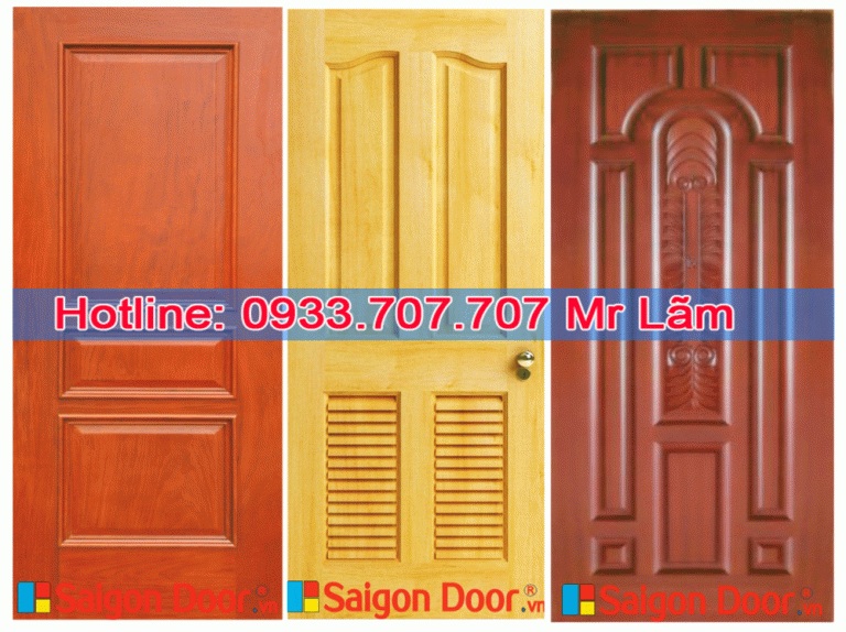 Tư vấn chọn mẫu cửa gỗ 1 cánh ấn tượng 4 Tư vấn chọn mẫu cửa gỗ 1 cánh ấn tượng 0933.707.707