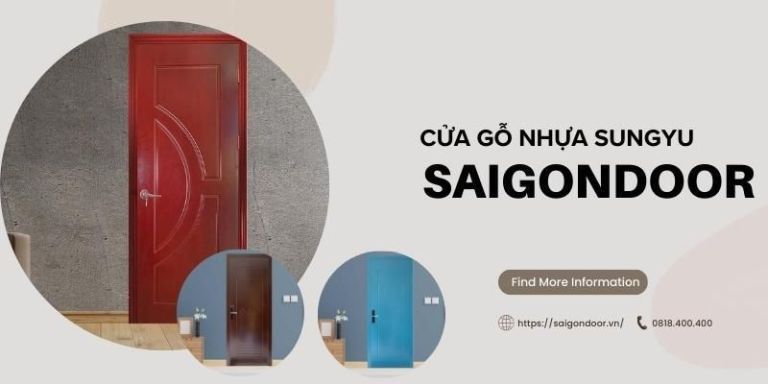 Báo Giá 50+ Cửa Nhựa Gỗ Sungyu Rẻ Nhất Từ 2.950.000đ/Bộ 27 Bảng báo giá cửa gỗ nhựa Sungyu chất lượng