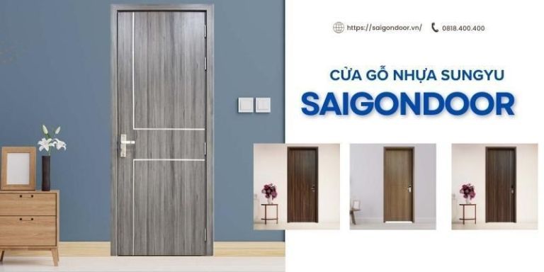 Báo Giá 50+ Cửa Nhựa Gỗ Sungyu Rẻ Nhất Từ 2.950.000đ/Bộ 41 Cách âm chóng ồn hiệu quả nhất