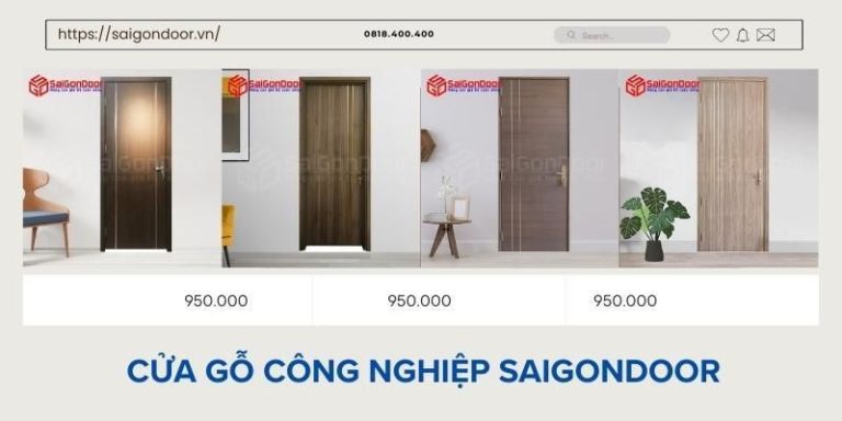 Báo Giá Cửa Gỗ Công Nghiệp Cập Nhật Chi Tiết, Mới Nhất 2024 23 Cửa gỗ công nghiệp MDF được đánh giá cao