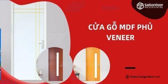 Cửa Gỗ MDF Phủ Veneer
