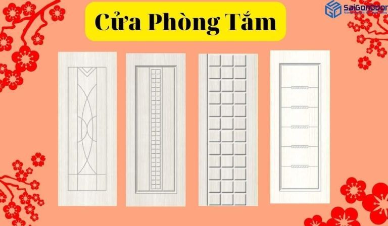 Báo Giá 50+ Cửa Nhựa Gỗ Sungyu Rẻ Nhất Từ 2.950.000đ/Bộ 45 Ứng dụng lắp đặt cho cửa phòng tắm