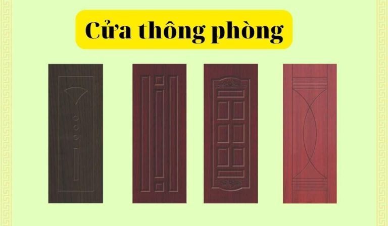 Báo Giá 50+ Cửa Nhựa Gỗ Sungyu Rẻ Nhất Từ 2.950.000đ/Bộ 47 Ứng dụng lắp đặt cho cửa thông phòng
