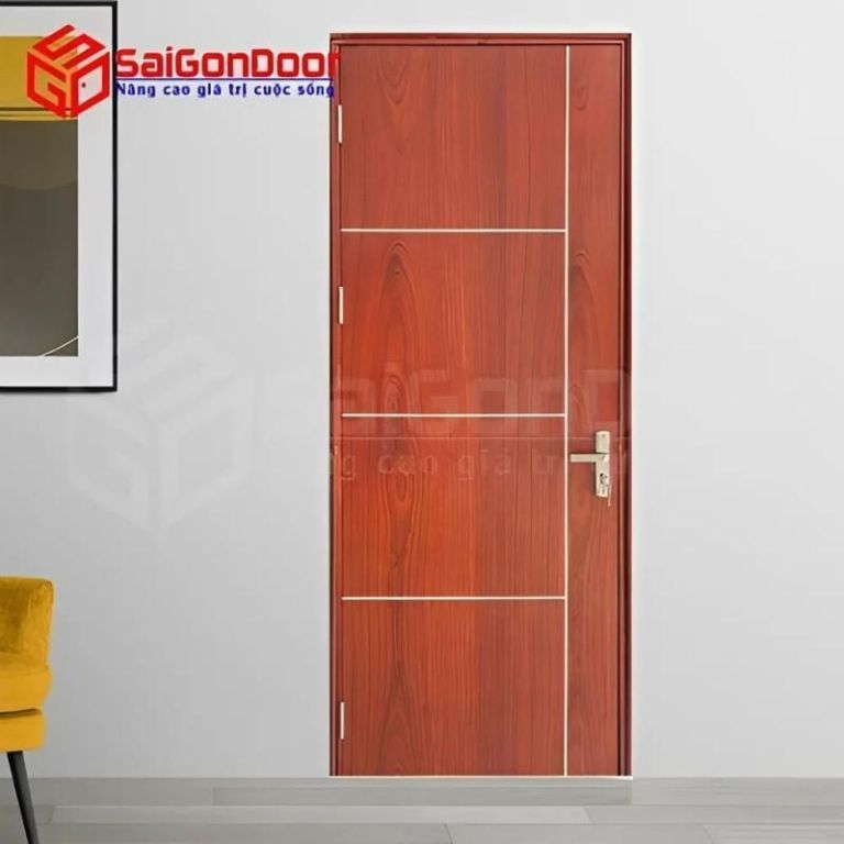 Mẫu cửa có kết hợp với họa tiết 