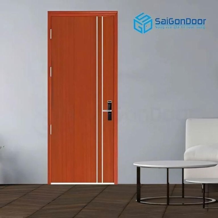 Mẫu cửa gỗ MDF phủ Veneer hot nhất