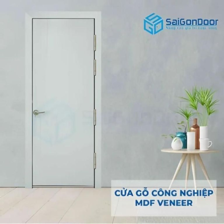 Mẫu cửa gỗ MDF phủ Veneer hot nhất