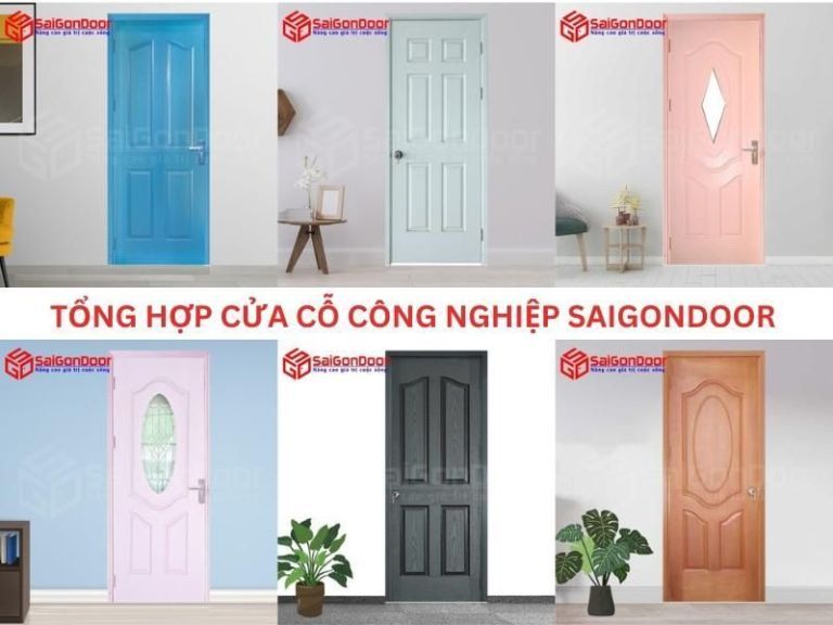 Báo Giá Cửa Gỗ Công Nghiệp Cập Nhật Chi Tiết, Mới Nhất 2024 32 Một số mẫu cửa gỗ công nghiệp