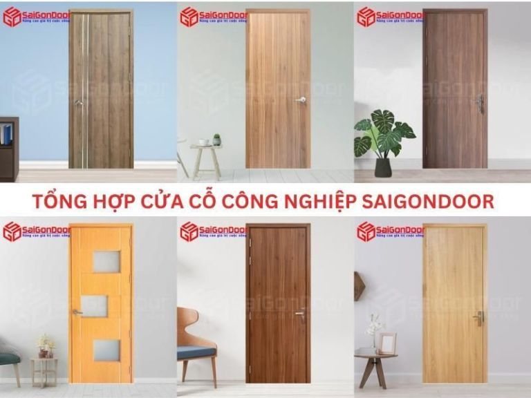 Báo Giá Cửa Gỗ Công Nghiệp Cập Nhật Chi Tiết, Mới Nhất 2024 34 Một số mẫu cửa gỗ công nghiệp