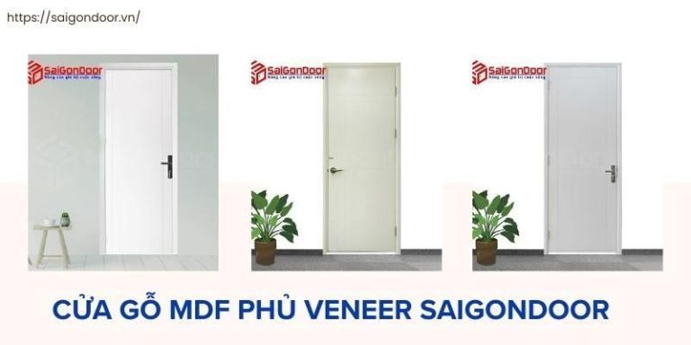 Mua cửa gỗ MDF phủ Veneer tại Sài Gòn Door 