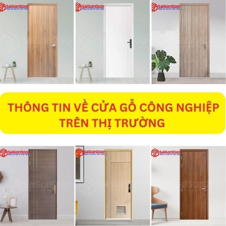 Báo Giá Cửa Gỗ Công Nghiệp Cập Nhật Chi Tiết, Mới Nhất 2024 21 Thông tin về cửa gỗ công nghiệp trên thị trường