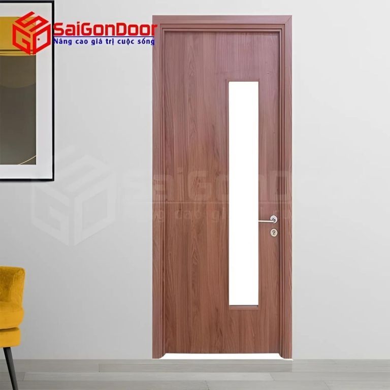 Cửa Gỗ MDF Melamine - Báo Giá 12/2024 Và Địa Chỉ Mua Uy Tín 22 Hoàn thiện cửa với phụ kiện đi kèm