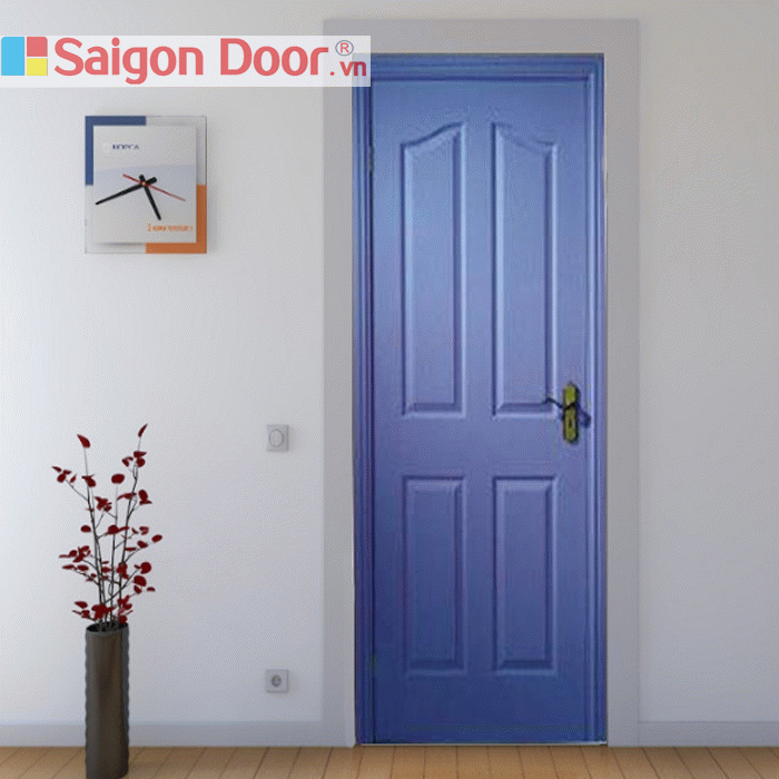 Tránh chọn cửa gỗ cho nhà vệ sinh vì dễ bị mối mọt Cửa gỗ nhà vệ sinh SGD 01 chất lượng luôn đi đầu 0933.707707