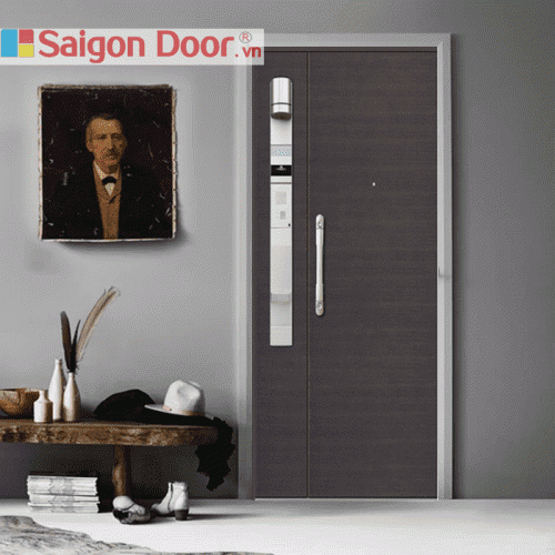 Cửa thép vân gỗ SGD 1 chất lượng hàng đầu 0933.707707