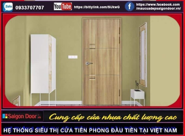 Cửa nhựa composite dễ dàng vệ sinh bằng các loại chất tẩy rửa thông thường Cửa nhựa composite dễ dàng vệ sinh bằng các loại chất tẩy rửa thông thường
