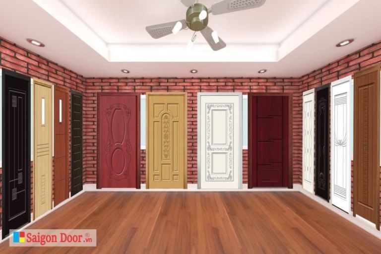 Cửa phòng ngủ gỗ - Các sản phẩm phổ biến hiện nay 6 Cửa phòng ngủ gỗ