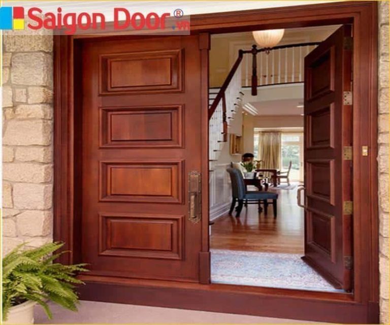 3 Bí quyết giúp bạn chọn cửa gỗ đẹp nhất cho phòng khách! 6 cửa gỗ đẹp nhất cho phòng khách