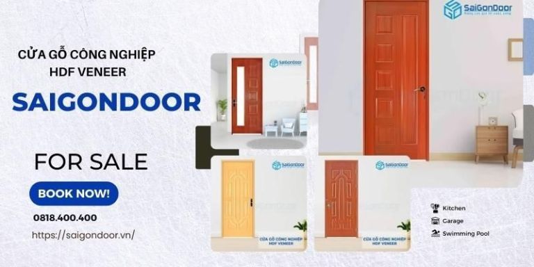 Báo Giá Cửa Gỗ Công Nghiệp HDF Veneer Cập Nhật Tháng 12/2024 32 Sài Gòn Door cung cấp nhiều sản phẩm chất lượng