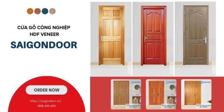 Báo Giá Cửa Gỗ Công Nghiệp HDF Veneer Cập Nhật Tháng 12/2024 22 Ưu điểm vượt trội của các sản phẩm