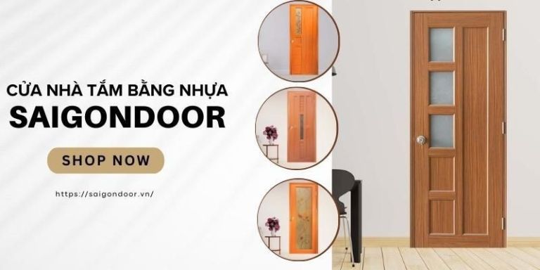 Lựa chọn mẫu cửa nhà tắm bằng nhựa chất lượng 