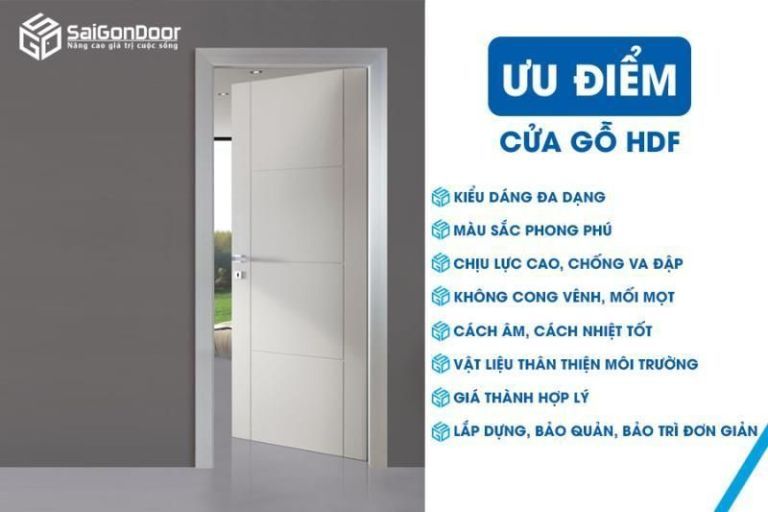 Những điều cần biết khi mua cửa gỗ HDF. 14 cửa gỗ HDF
