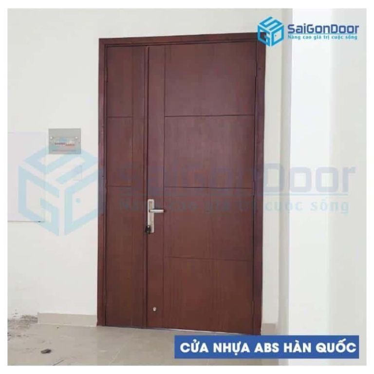 3 LOẠI CỬA PHÙ HỢP CHO CHUNG CƯ CAO CẤP 20 Cửa nhựa ABS Hàn