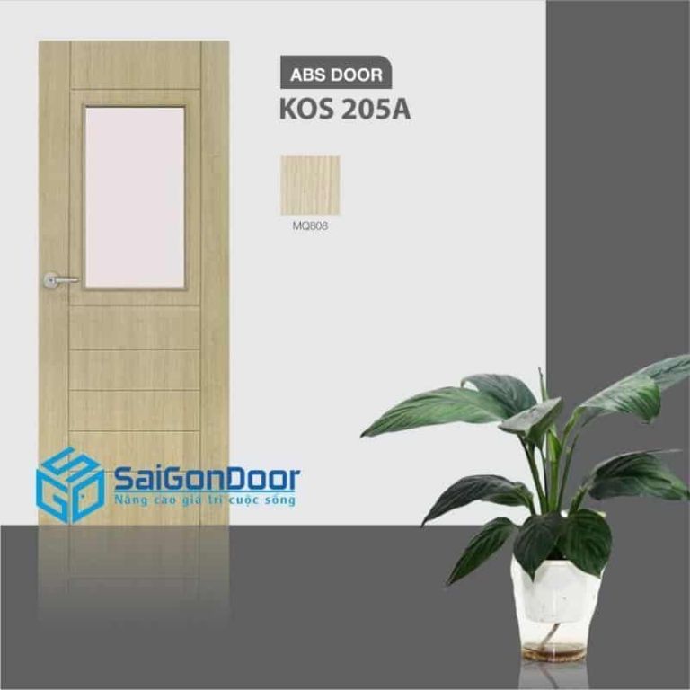 Cửa nhựa ABS Hàn Quốc KOS 205A 12 KOS 205A