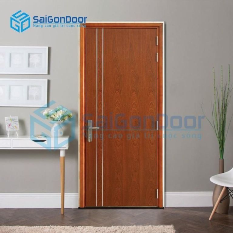 CỬA GỖ HDF VENEER VP1R2-SAPELE. 4 HDF.VP1R2 SAPELE. 1