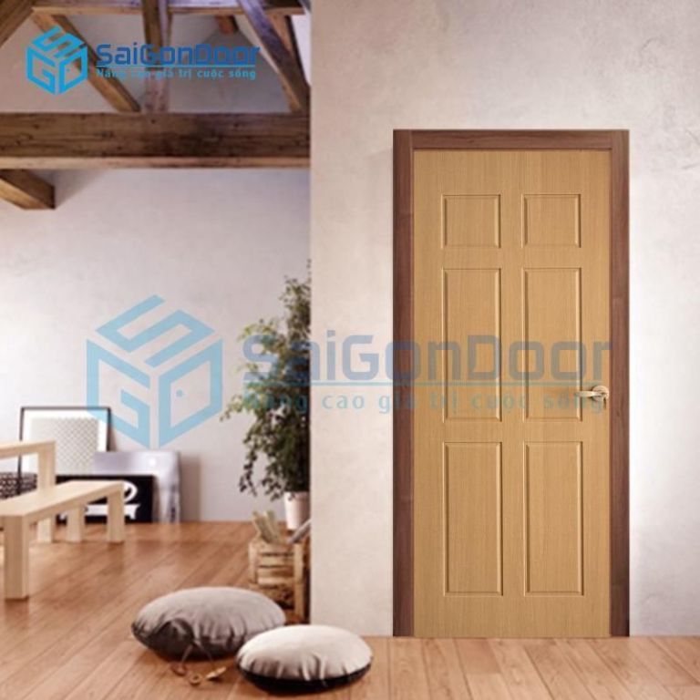 Cửa Gỗ HDF Veneer VP6B-ASK 4 HDF.VP6B ASK 1